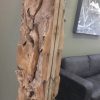 Spiegel van geleefd teak hout  "root"