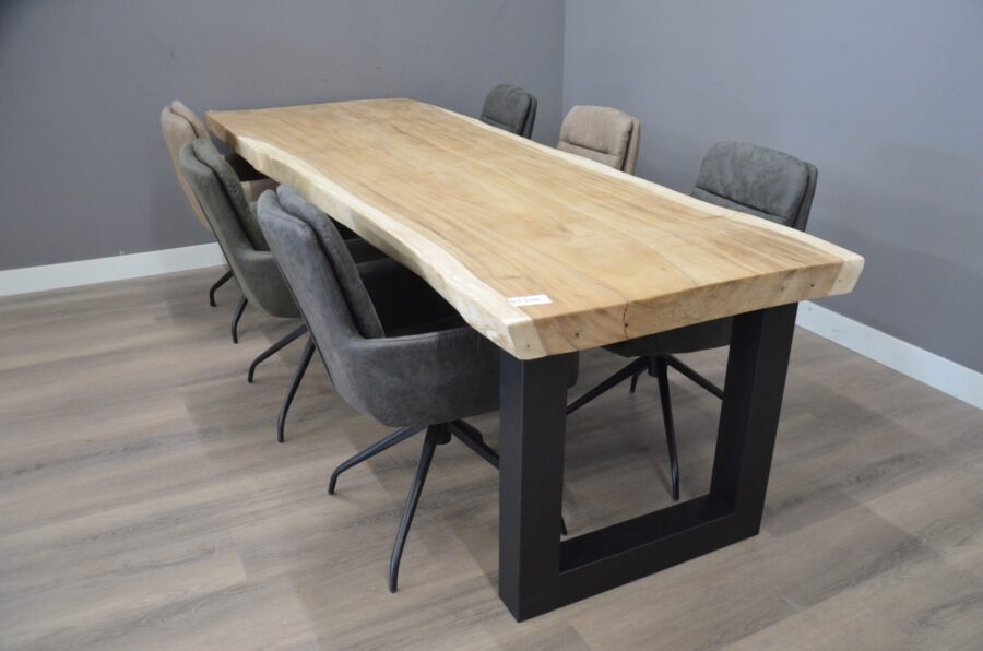 Suar boomstamtafel 300 cm - BT109